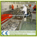 Maquinaria de procesamiento de pescado en conserva automático completo